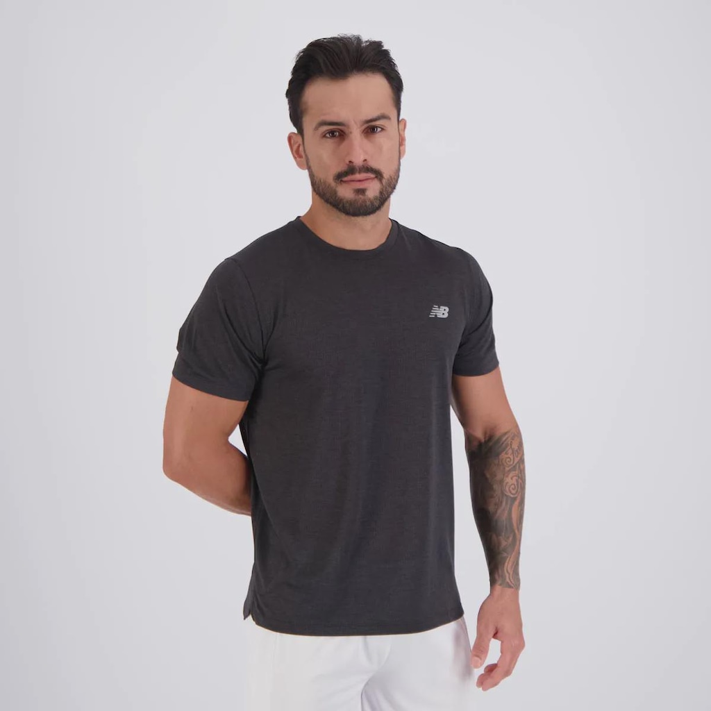 Imagem 2 do produto Camiseta New Balance Atlhetics Run Masculina