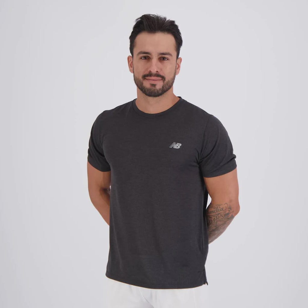 Imagem 3 do produto Camiseta New Balance Atlhetics Run Masculina
