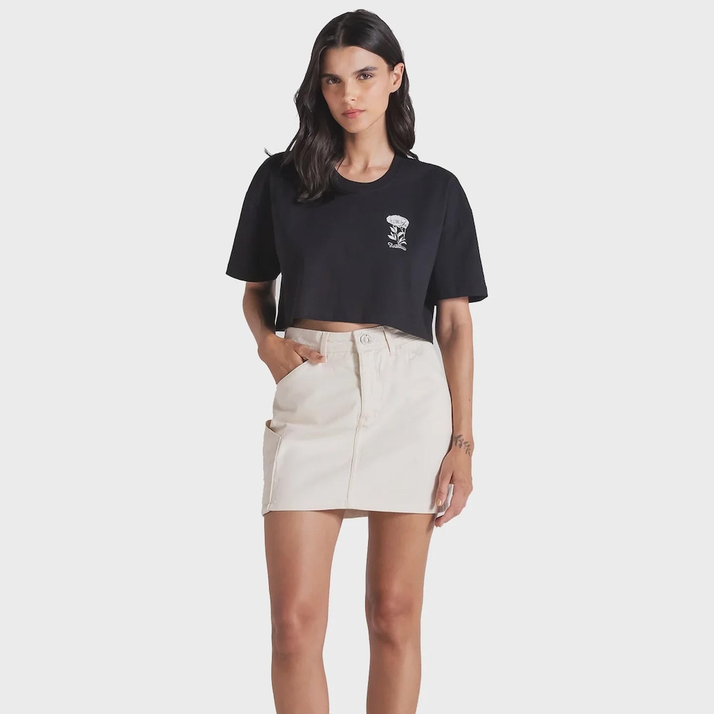 Cropped Volcom Pitch It To Me - Feminino