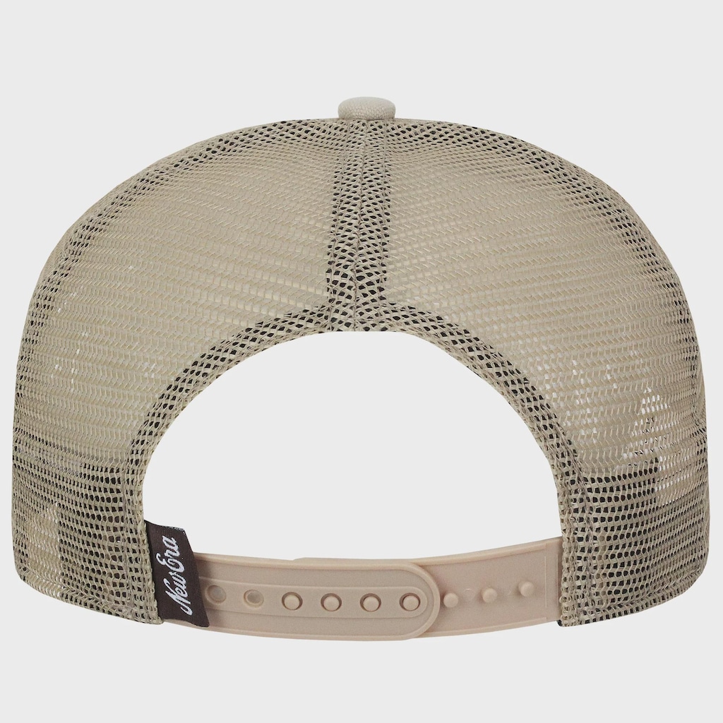 Imagem 4 do produto Boné Aba Curva New Era Canvas Distress Trucker Beige Importado