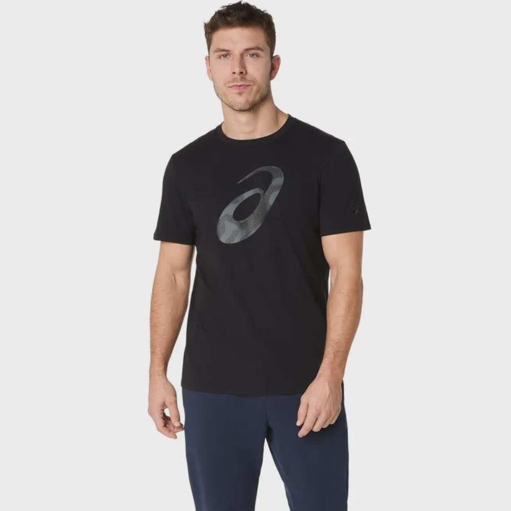 Camiseta ASICS Spiral Logo Graphic Masculino