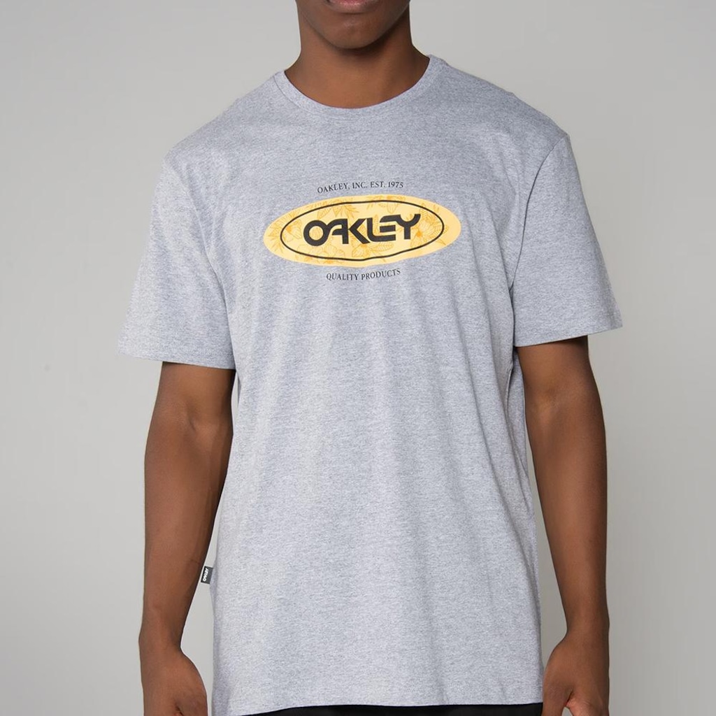Camiseta Oakley Sun Flower Quick Dry SM25 Masculina