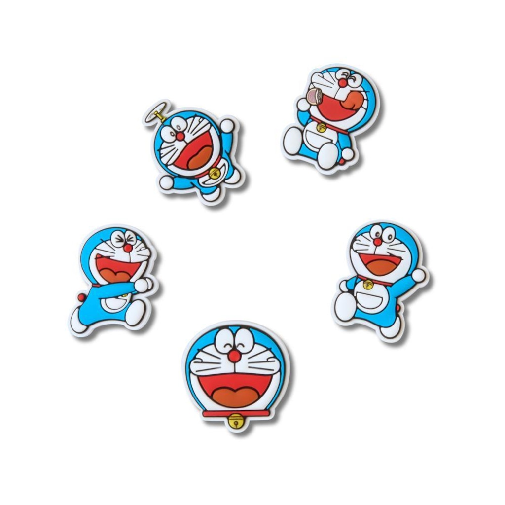 Jibbitz Crocs Doraemon Pack com 5 Peças
