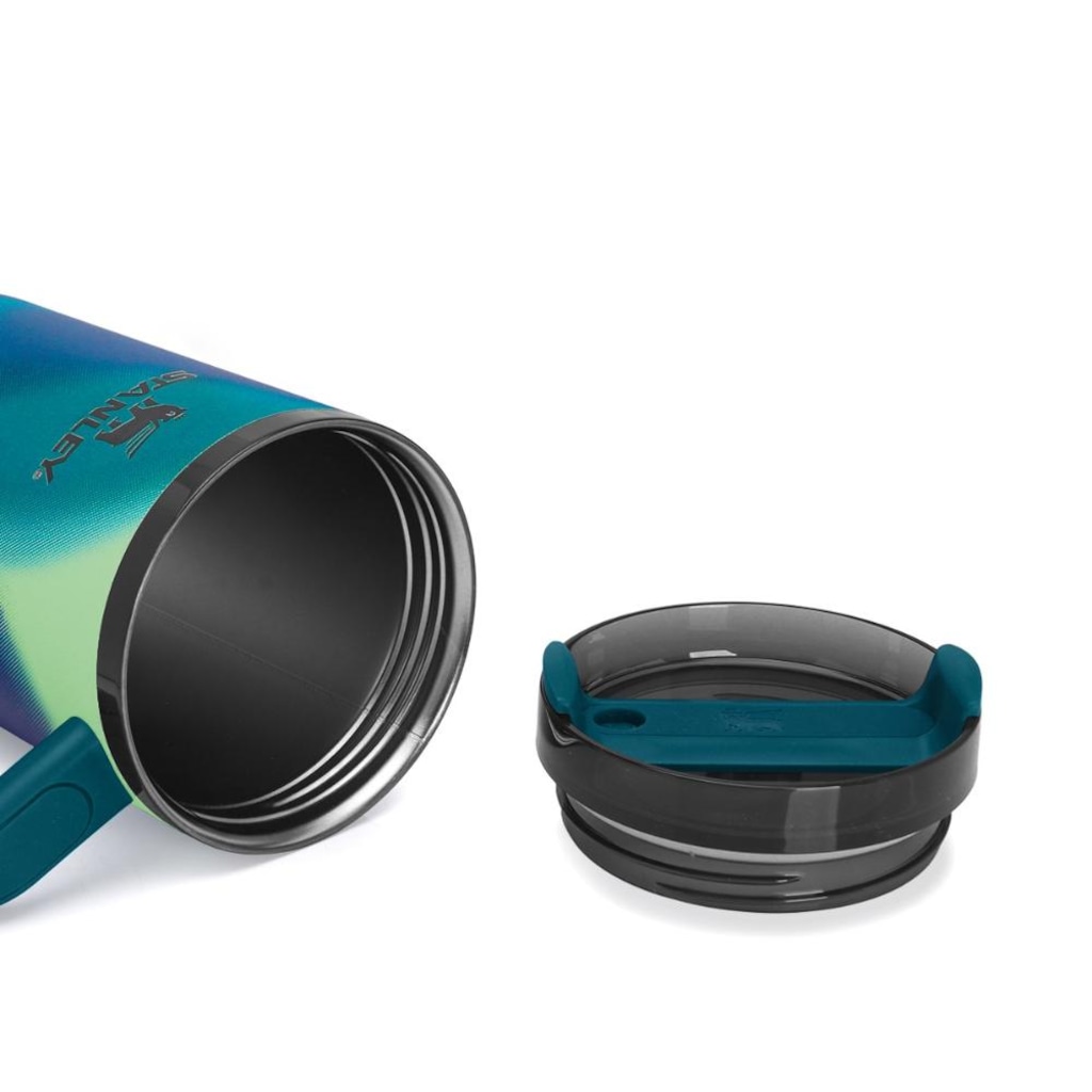 Imagem 4 do produto Copo Térmico Stanley Quencher 1,18L Coastal Teal Motion New Frequency