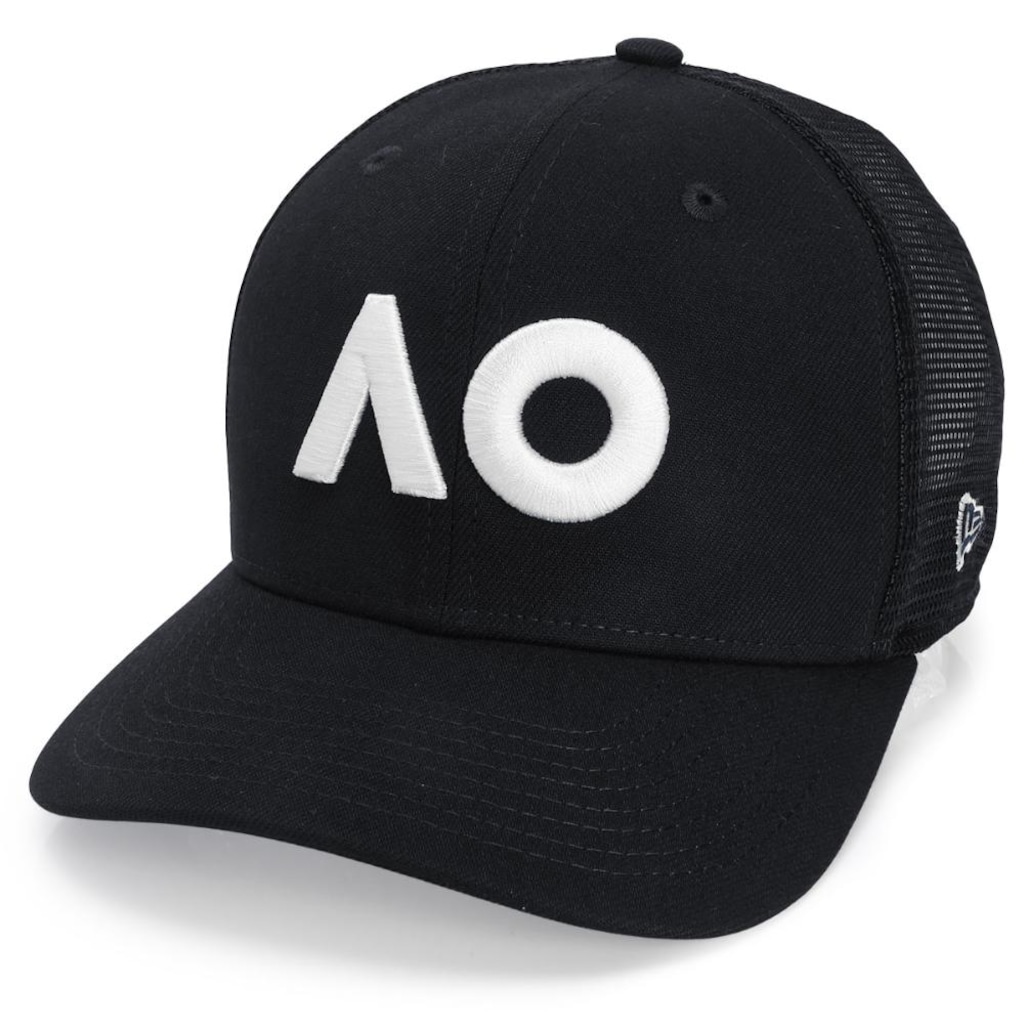 Boné Adulto New Era 9seventy Trucker Australian Open 26 Branded Core Aba Curva