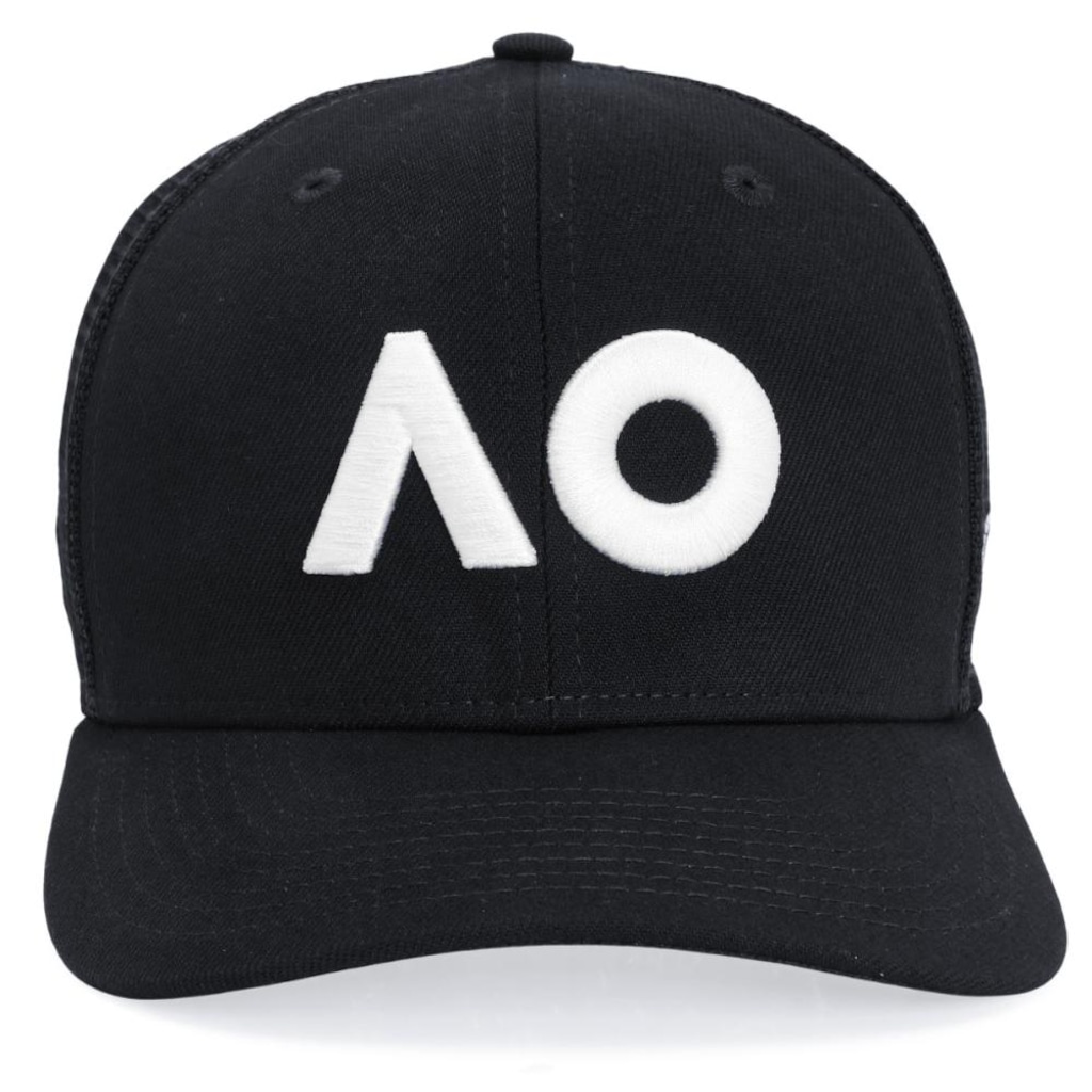 Imagem 2 do produto Boné Adulto New Era 9seventy Trucker Australian Open 26 Branded Core Aba Curva