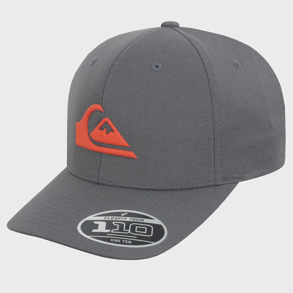 Boné Aba Curva Quiksilver Amped Up Twill Grey Importado - Masculino