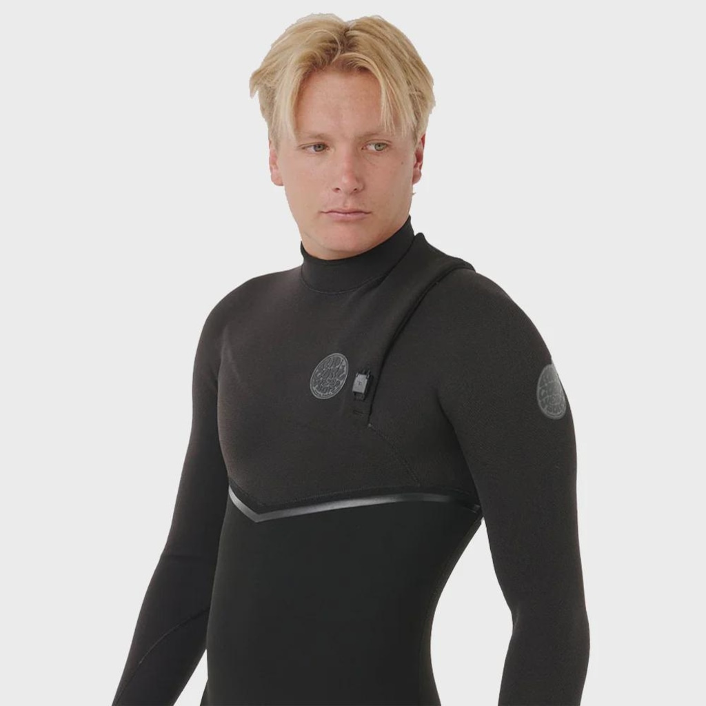Imagem 3 do produto Short John Rip Curl E-Bomb 2/2mm Zip Free Manga Longa Importado Masculino