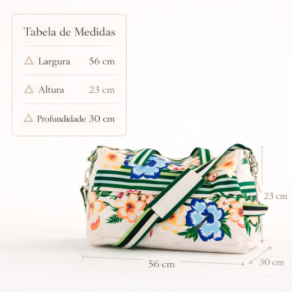 Imagem 4 do produto Bolsa Farm Viva Esporte Sunset Estampada Florida