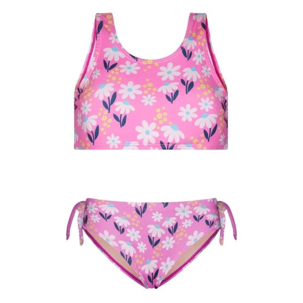 Conjunto Biquíni Selene Top e Calcinha Amarração Infantil - Foto 1