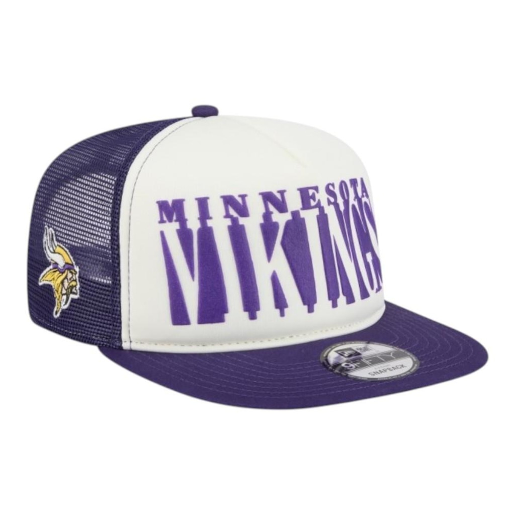 Imagem 4 do produto Boné New Era 950 A-Frame Team Minnesota Vikings Masculino