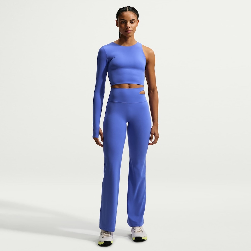 Calça Dri-FIT Nike Zenvy Flare Feminina - Foto 1