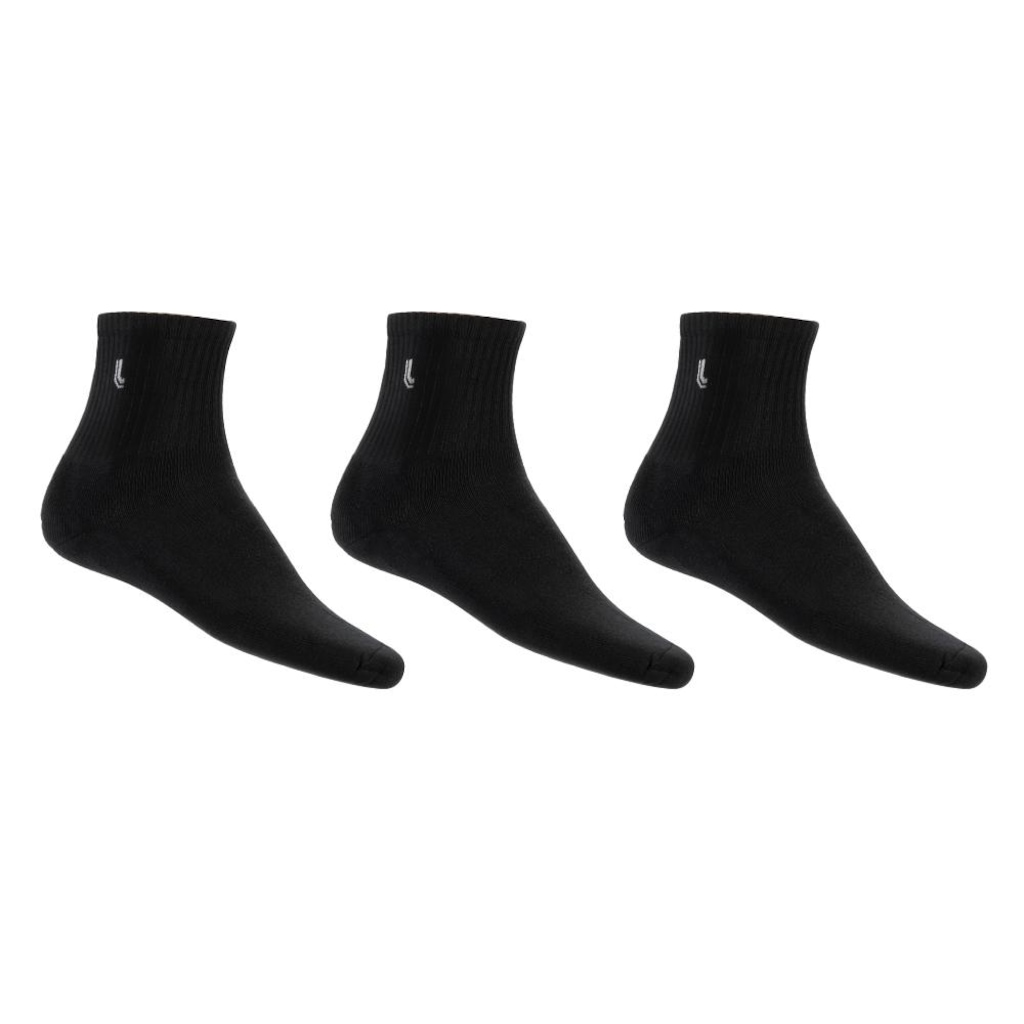 Meia Lupo Sport Kit com 3 Pares - 37 a 40 - Adulto