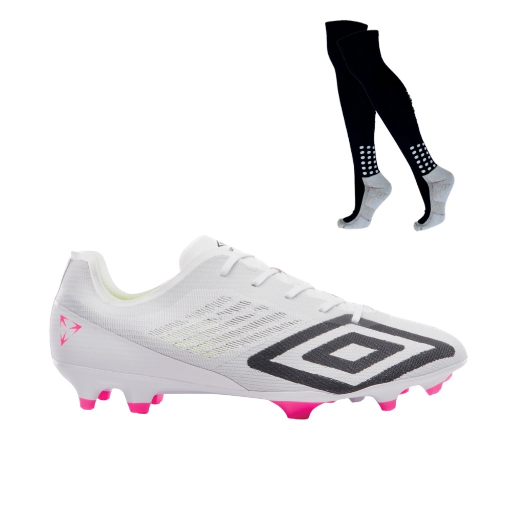 Kit Chuteira de Campo Umbro Velocita Decimo Premier + Meião - Adulto