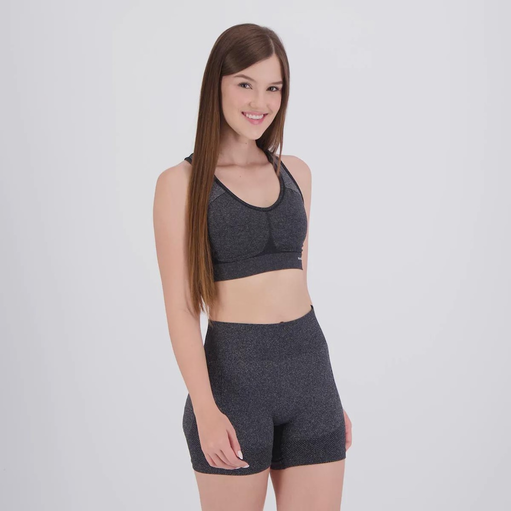 Imagem 3 do produto Kit Top Sem Costura + Shorts Selene Feminino