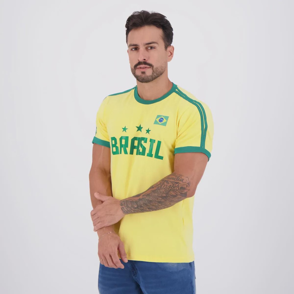 Imagem 3 do produto Camisa Brasil Retrô Masculina