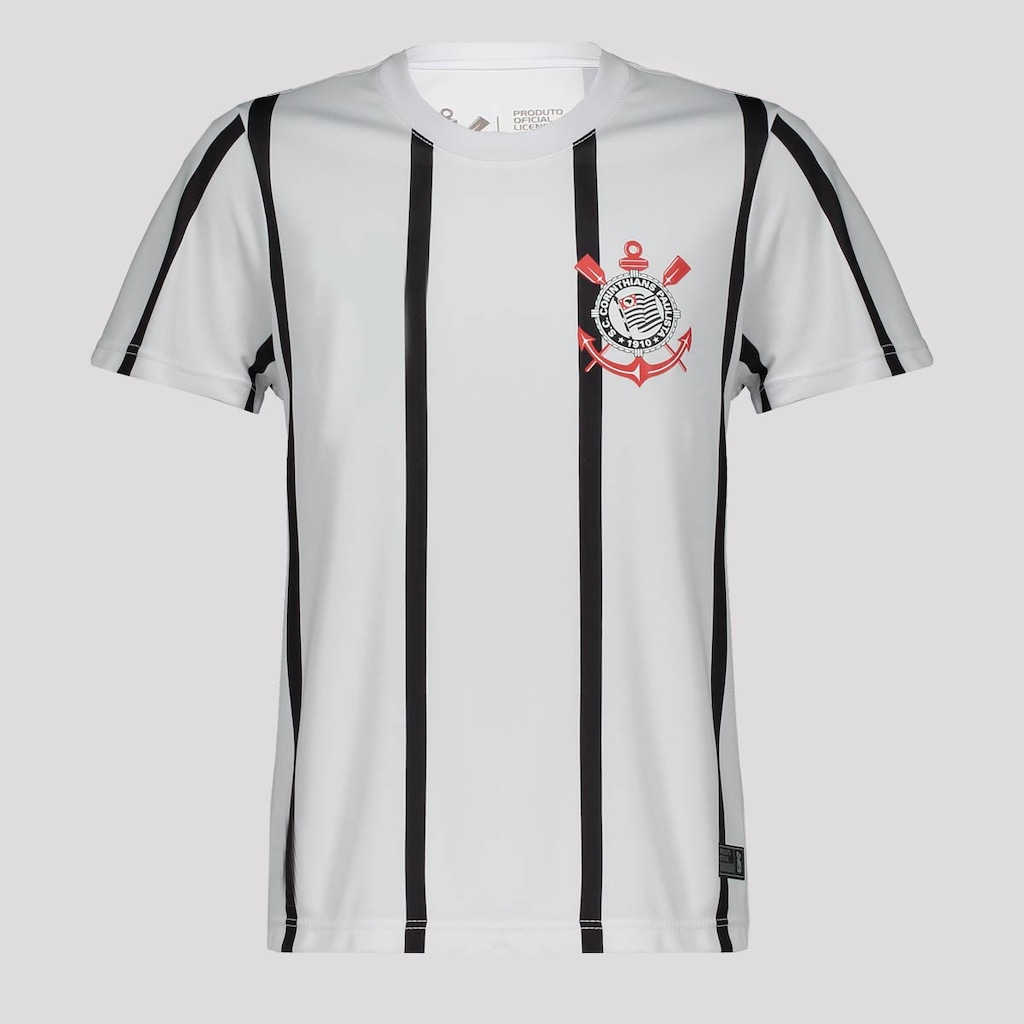 Camisa do Corinthians Dryfit Listrada Infantil