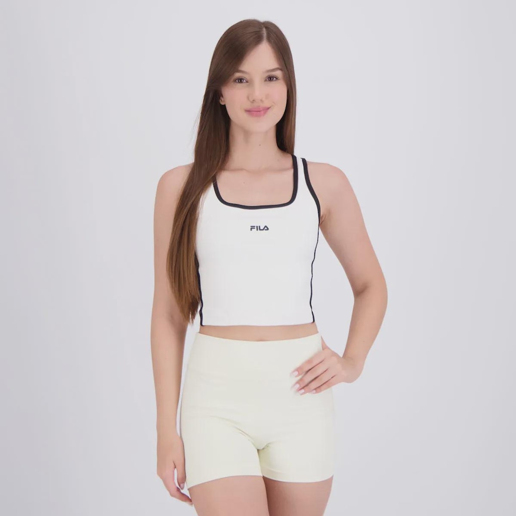 Top Fila Slim Line Tennis Sports Club Feminino