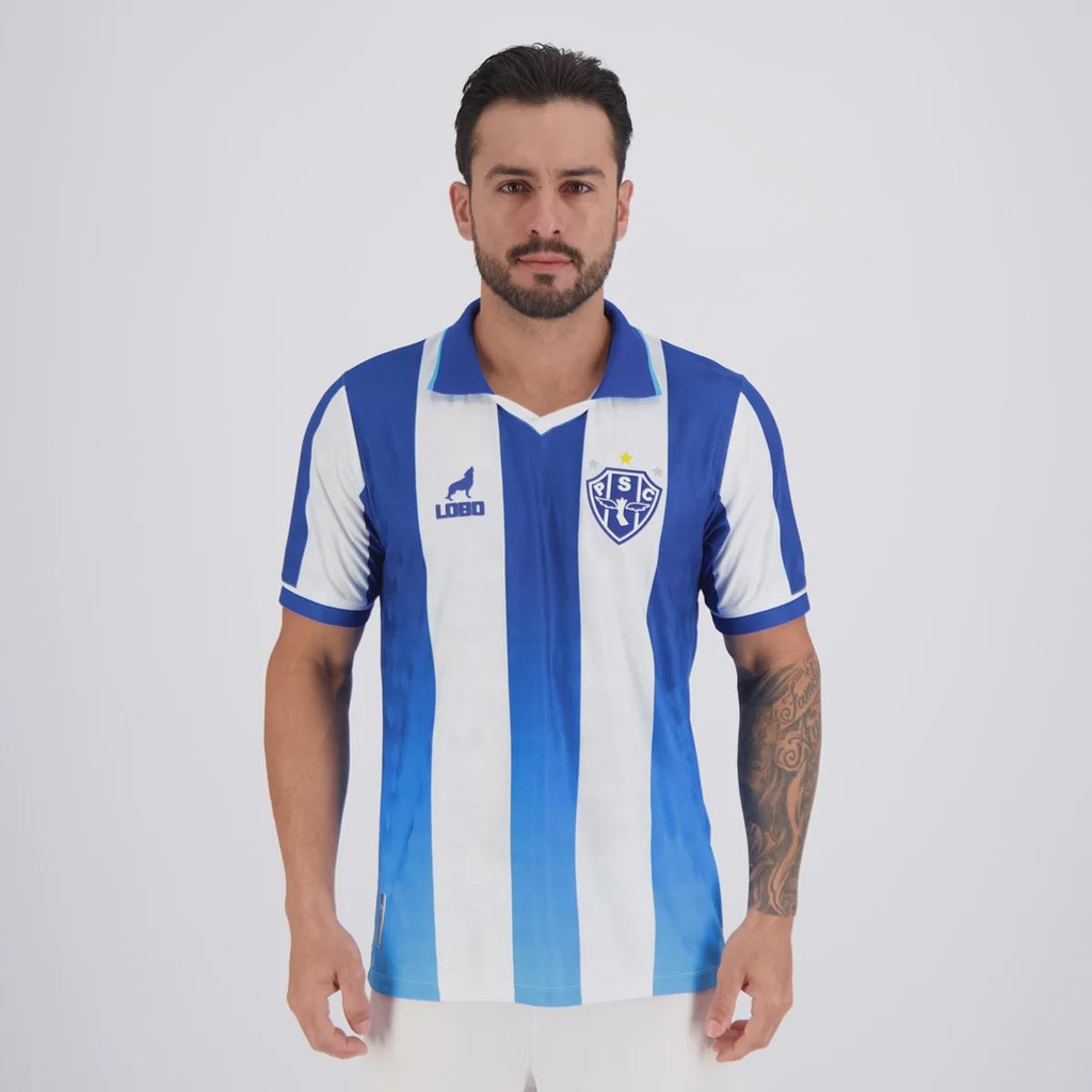 Camisa Lobo Paysandu I 26/27 Jogador Masculina - Foto 1