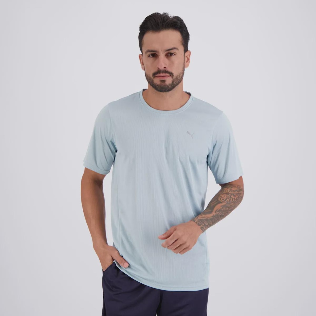 Camiseta PUMA Performance SS Logo Masculina
