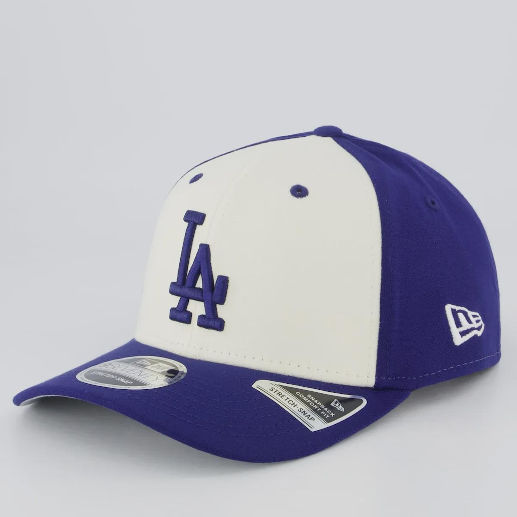 Boné New Era MLB Los Angeles Dodgers Stretch Unissex