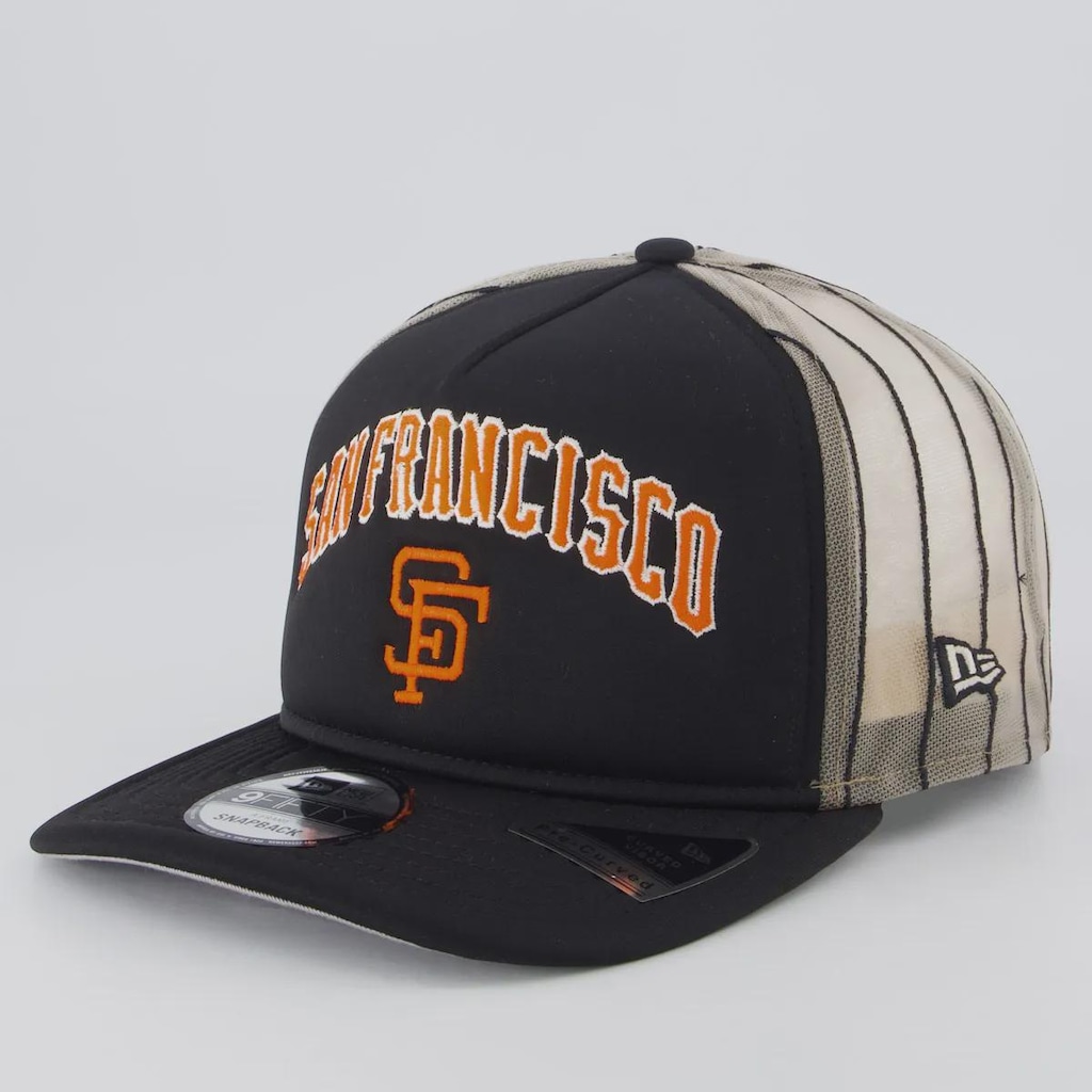Boné New Era MLB San Francisco Giants Trucker Aba Curva