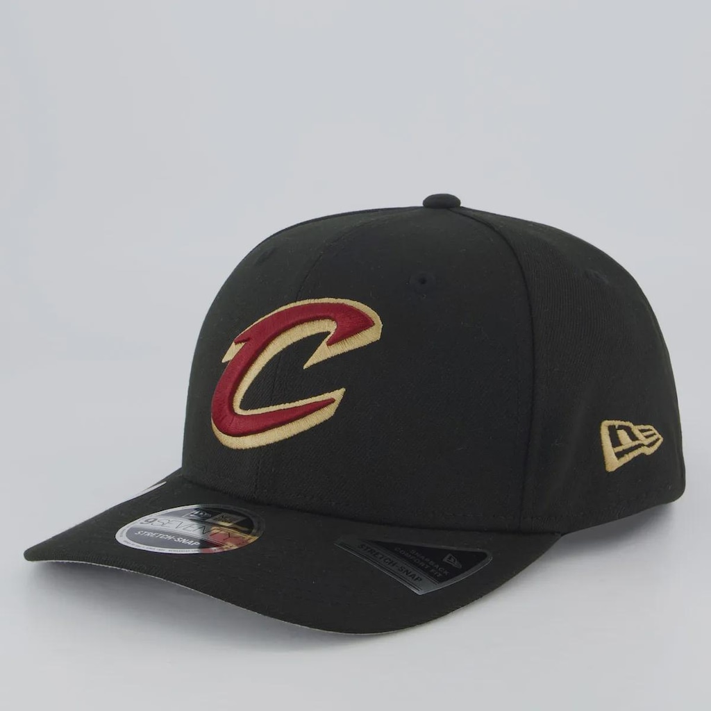 Boné New Era NBA Cleveland Cavaliers Aba Curva