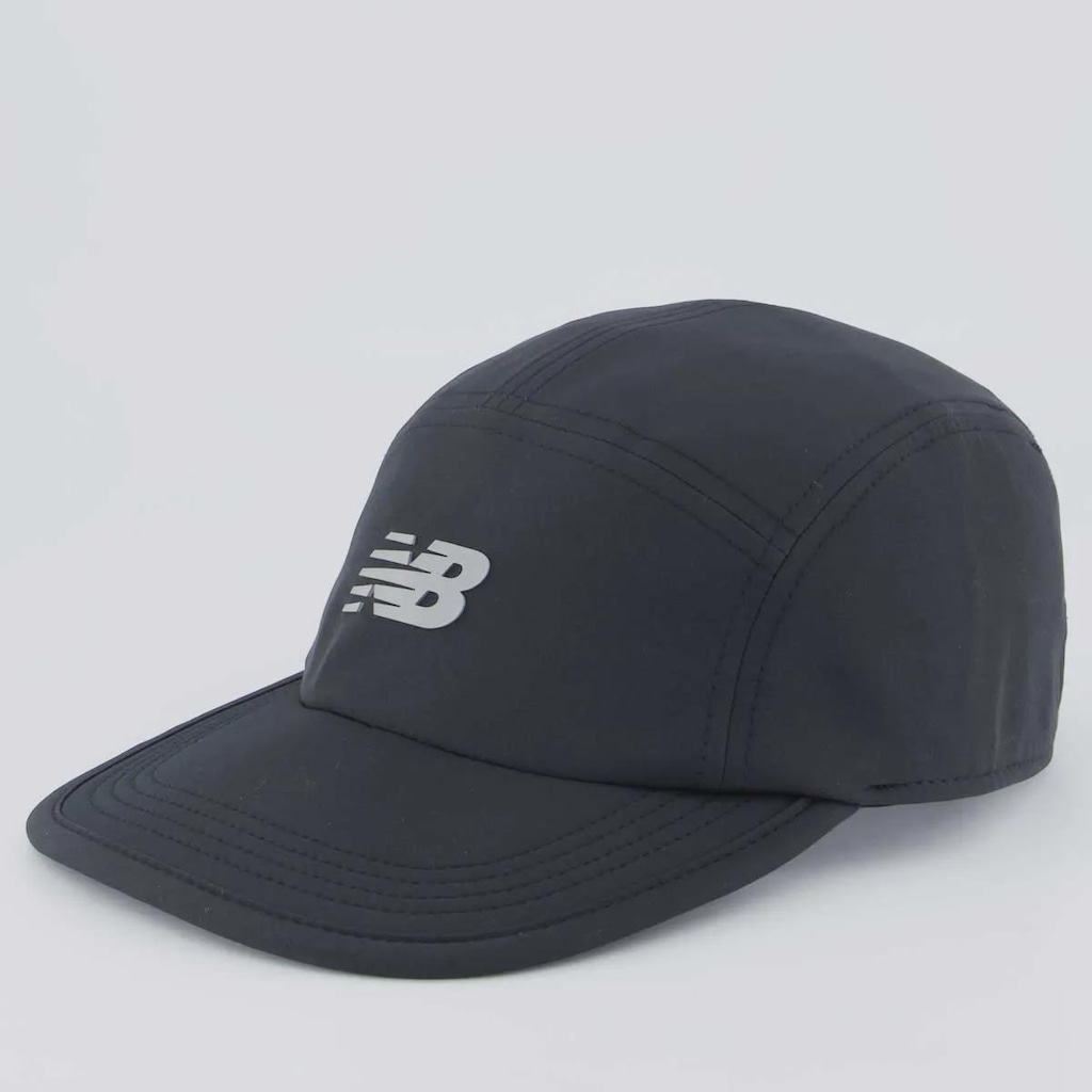 Boné Masculino New Balance Every Day Trainer 5 Panel Aba Reta