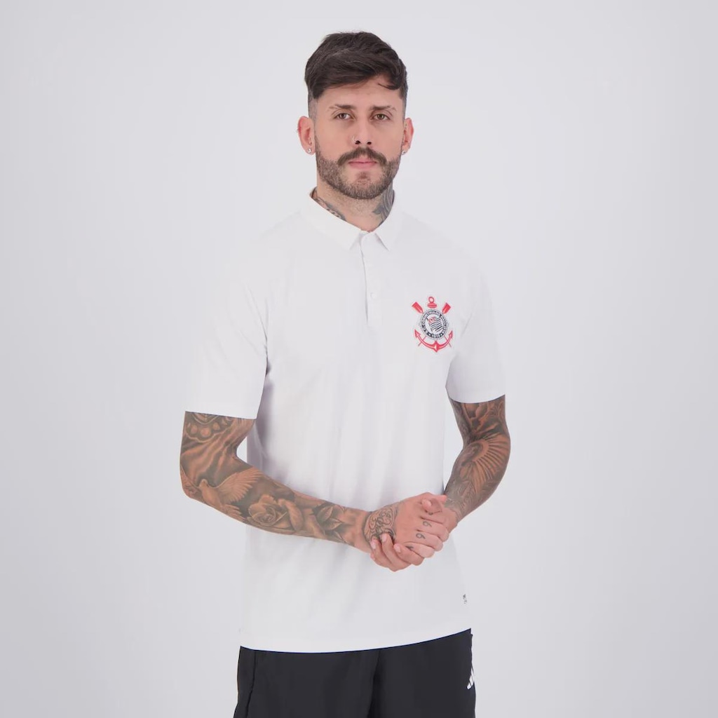 Imagem 2 do produto Camisa Polo Corinthians Classic Masculina