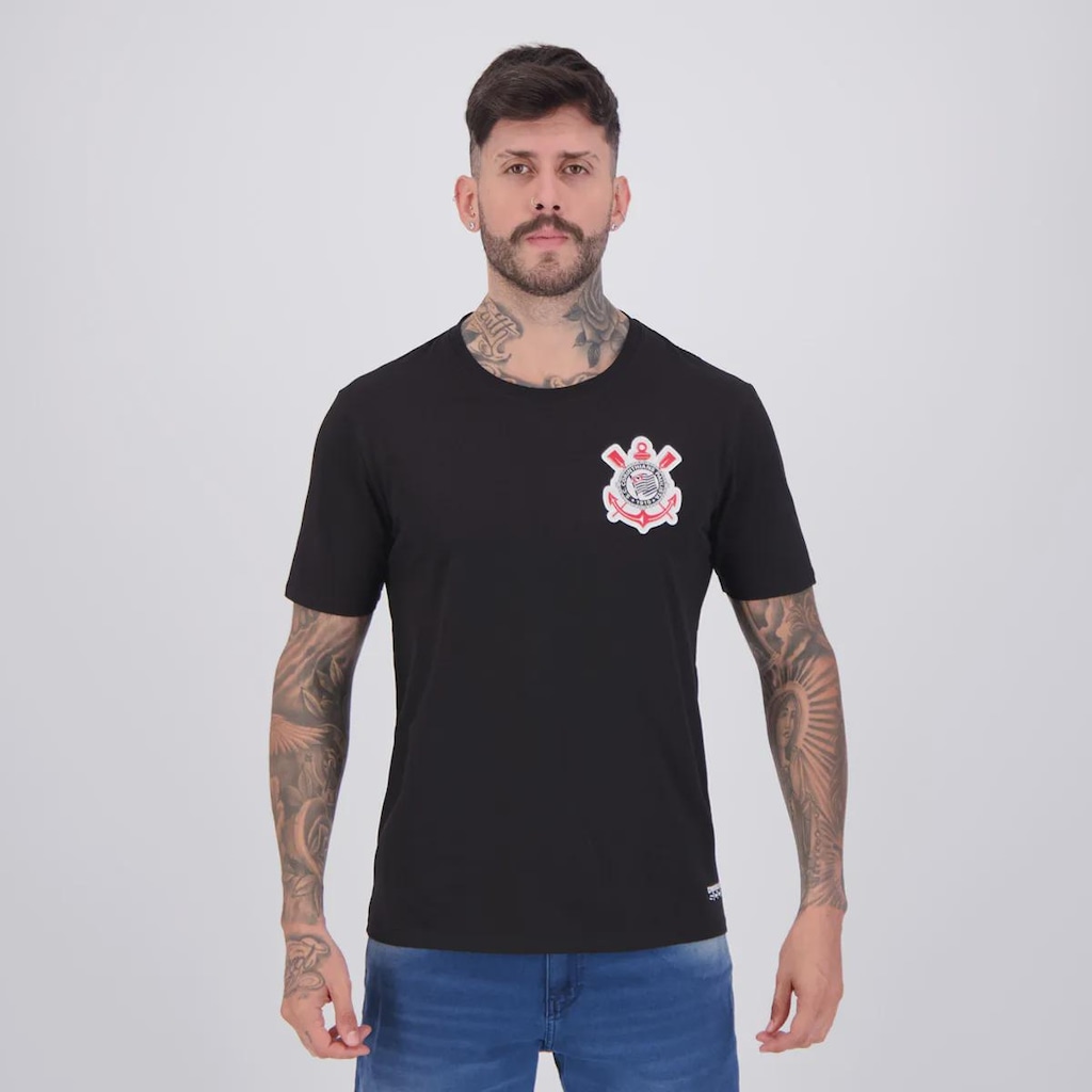 Camiseta do Corinthians Brasão Masculina