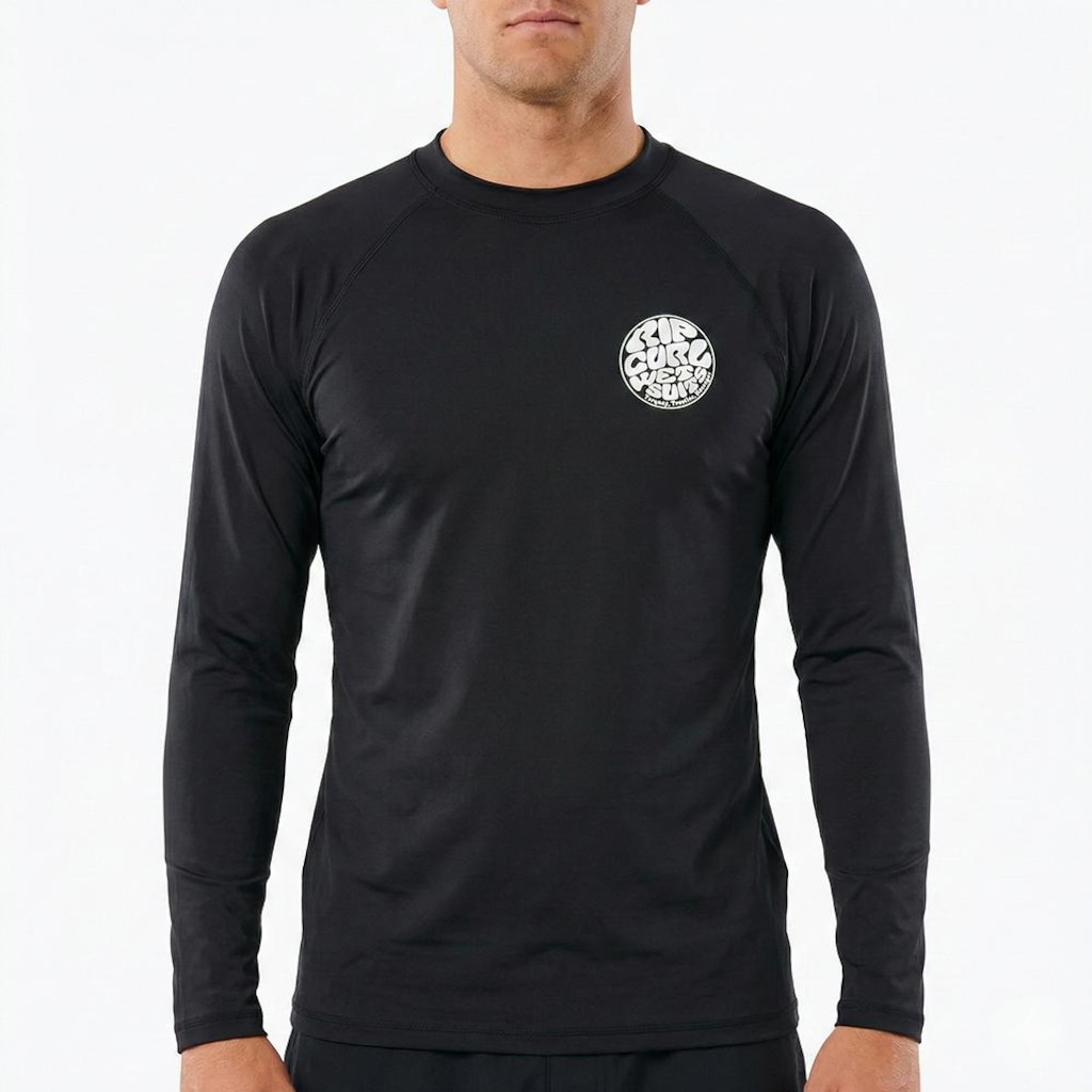 Camiseta Rip Curl Icons Surf UV Manga Longa SM26 Masculina