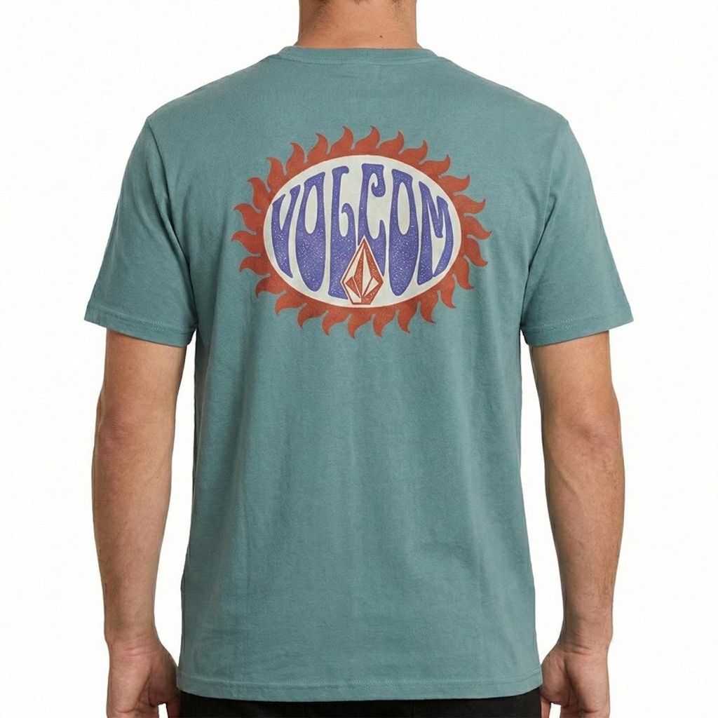 Imagem 2 do produto Camiseta Volcom Solarized SM26 Masculina