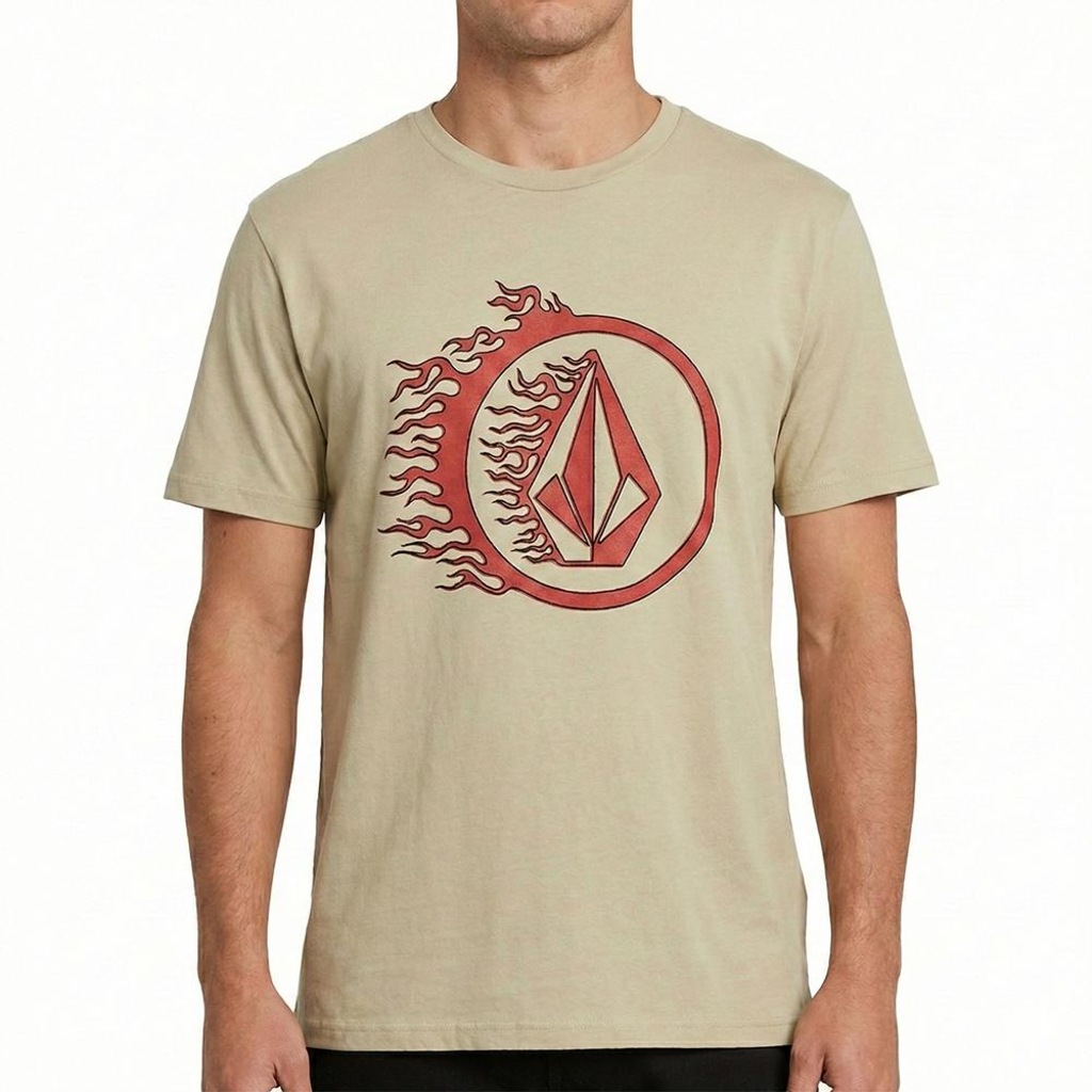 Camiseta Volcom Circle Stone SM26 Masculina