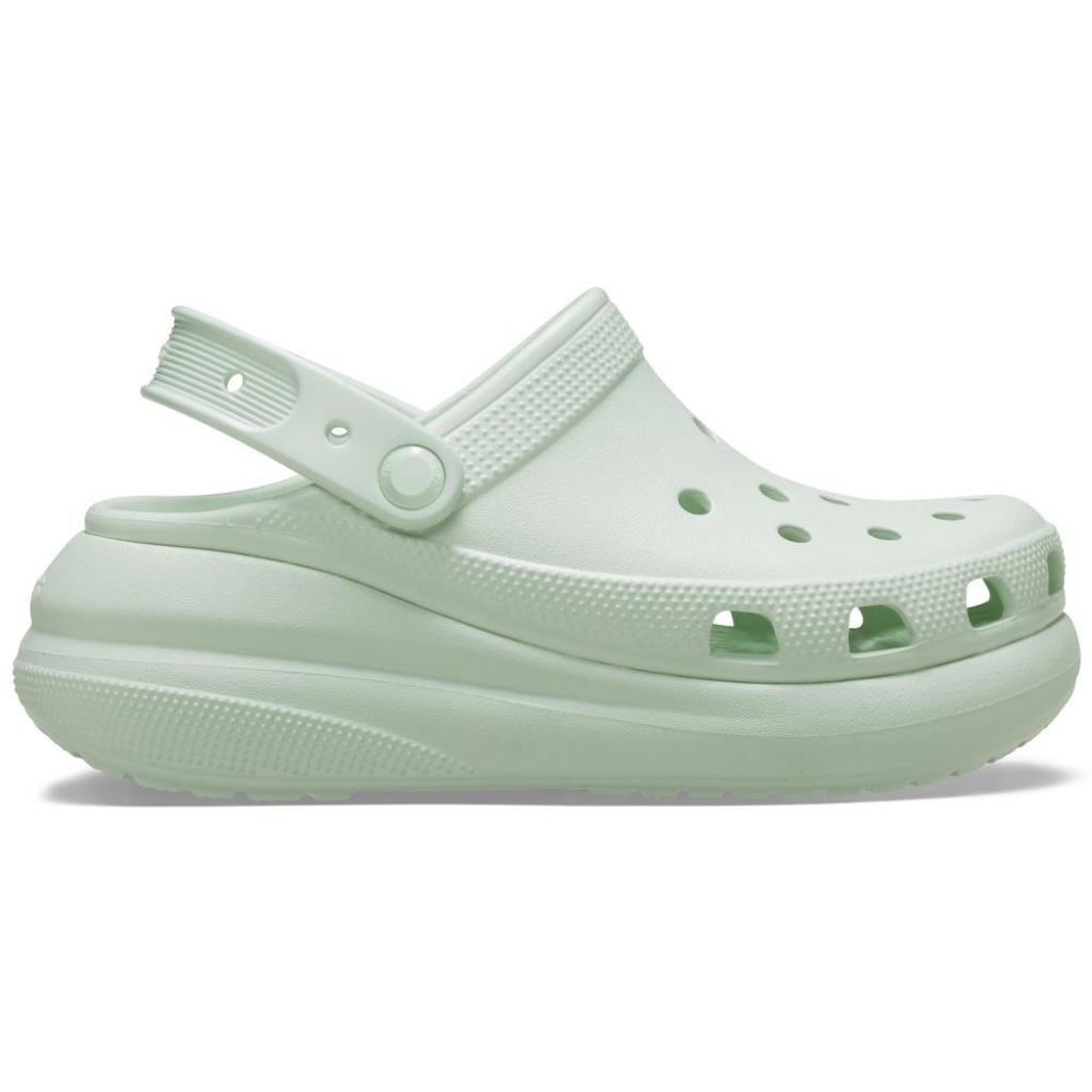 Sandália Crocs Classic Crush Platform Clog Mint Tint - Feminino