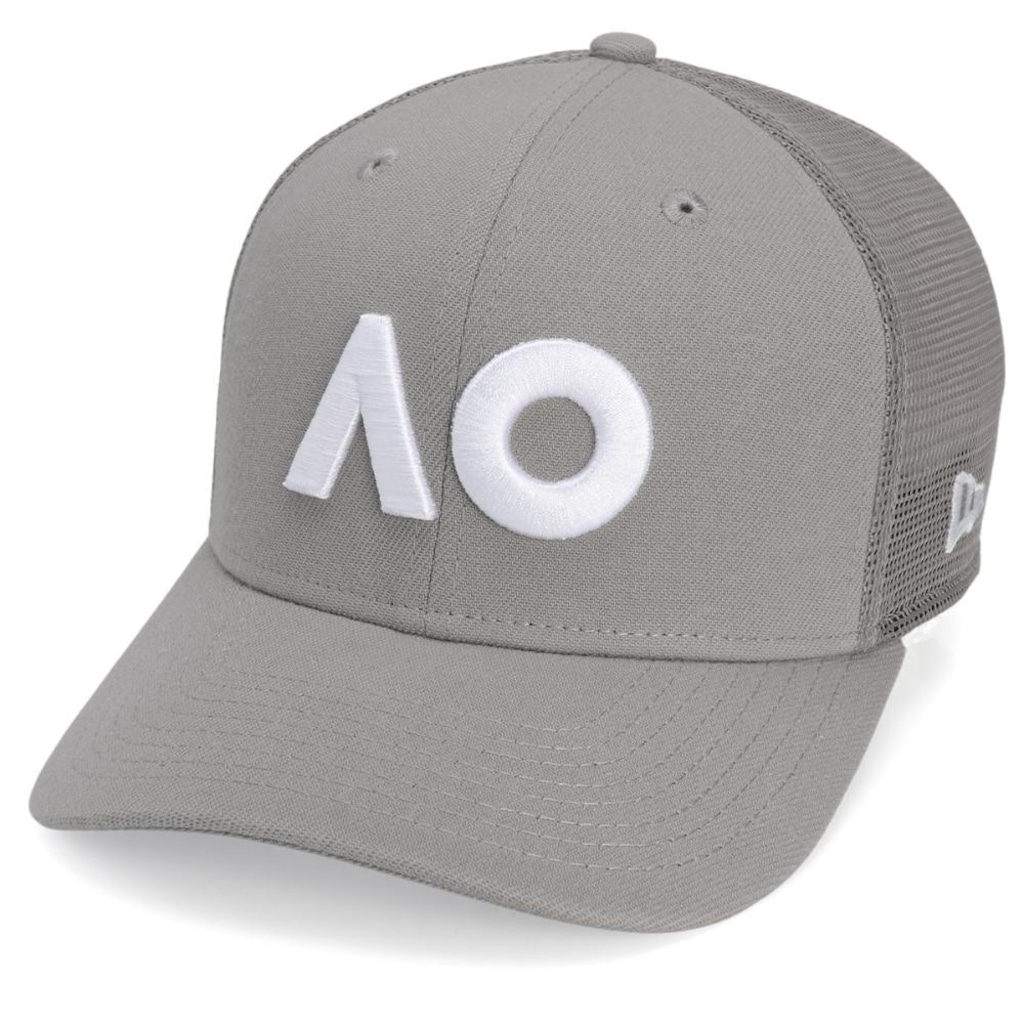 Boné Adulto New Era 9seventy Trucker Australian Open 26 Branded Core Aba Curva