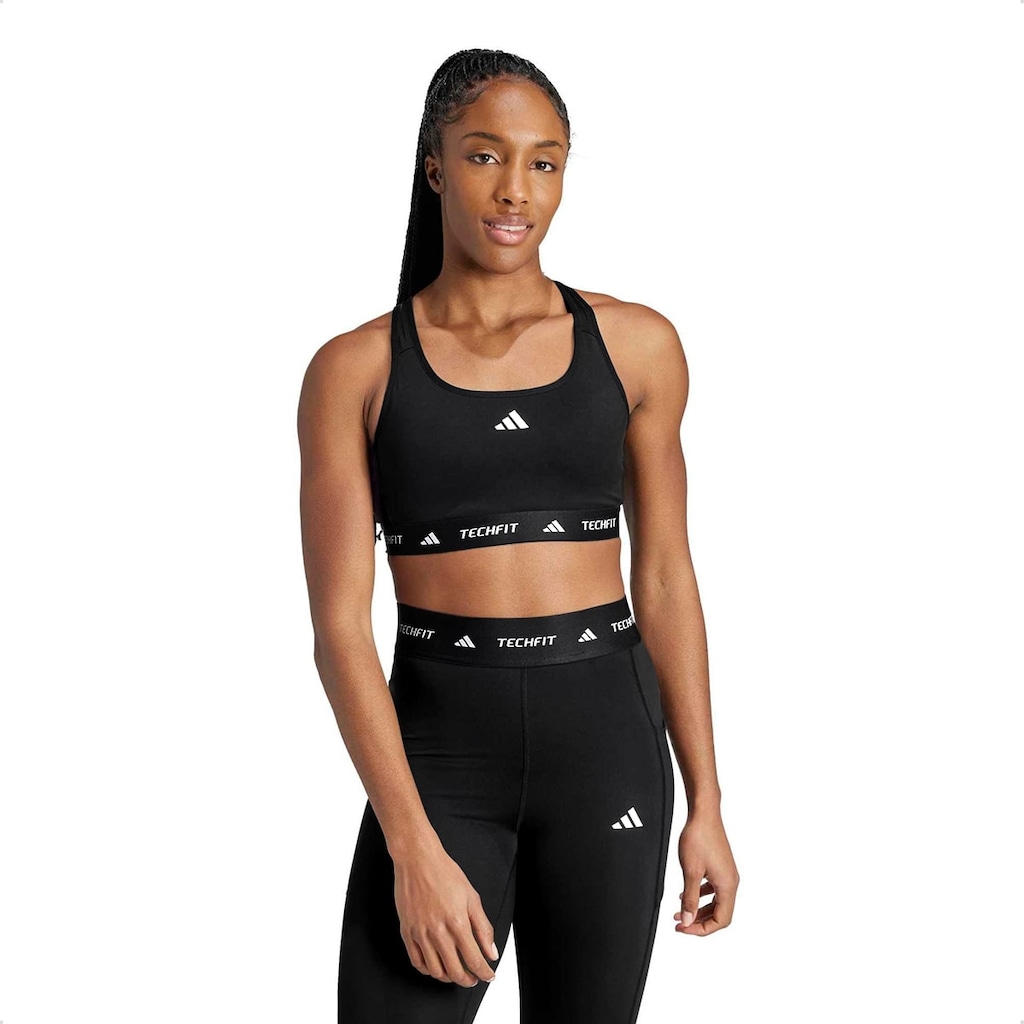 Top Techfit Treino adidas Feminino