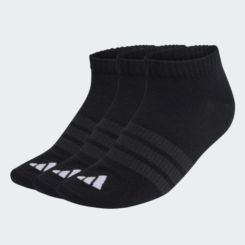 Imagem 3 do produto Meias Soquete adidas Thin&Light Essentials 3 pares Unissex