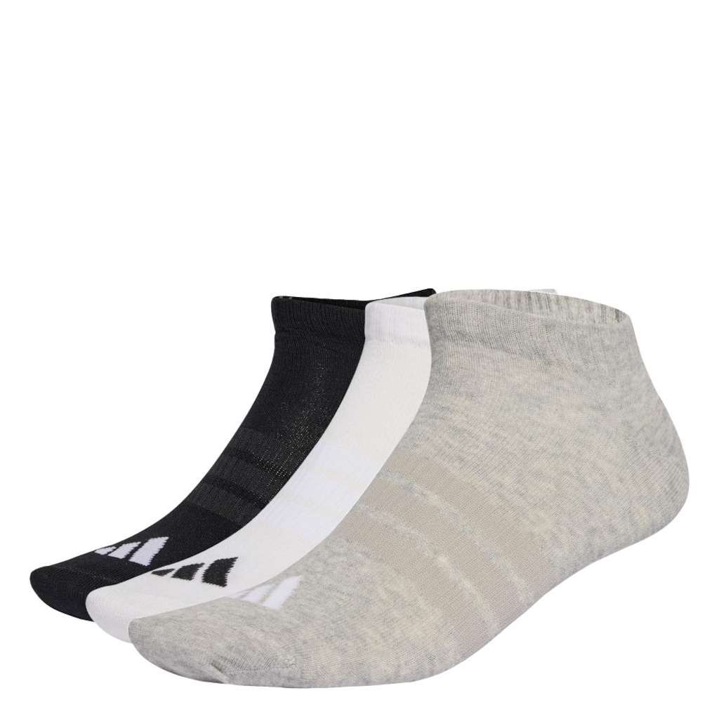 Meias Soquete adidas Thin&Light Essentials 3 pares Unissex