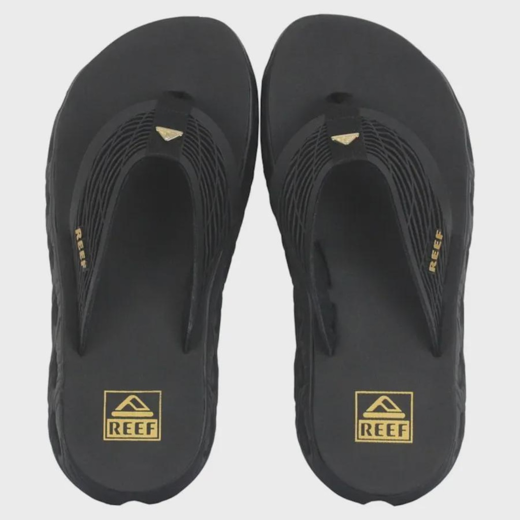 Chinelo Vision Black Gold - REEF - Masculino