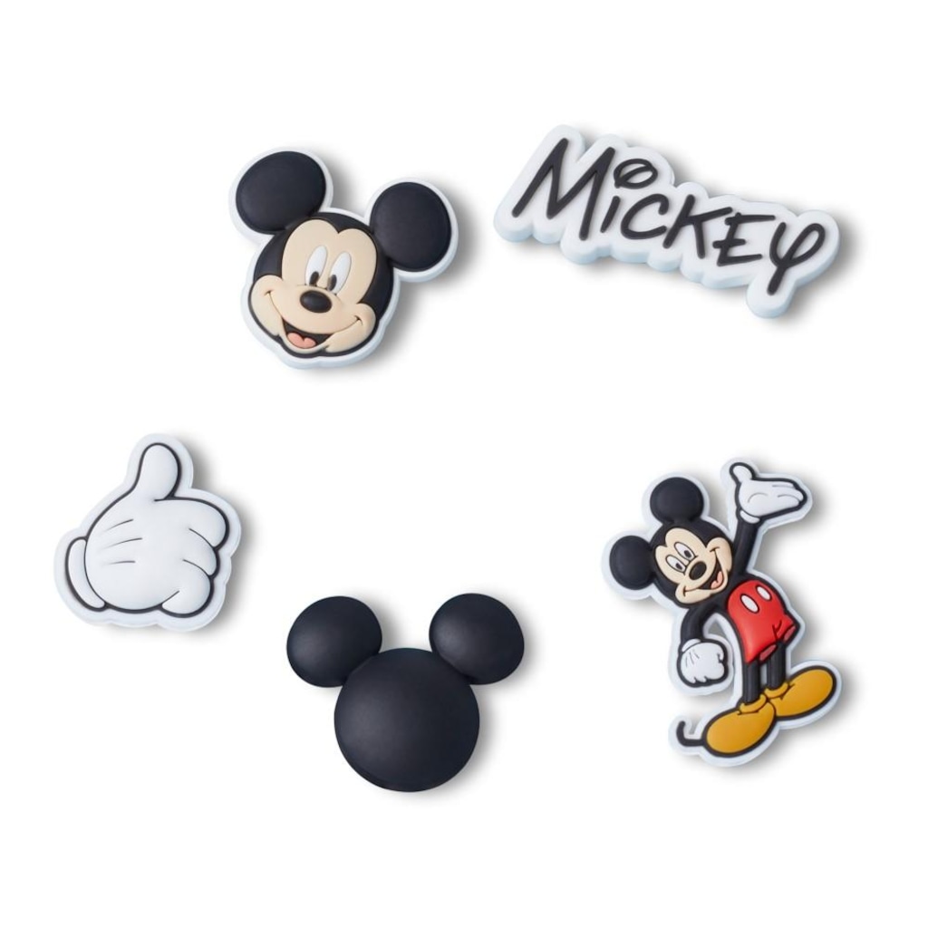 Kit Jibbitz Mickey Pack com 5 Peças