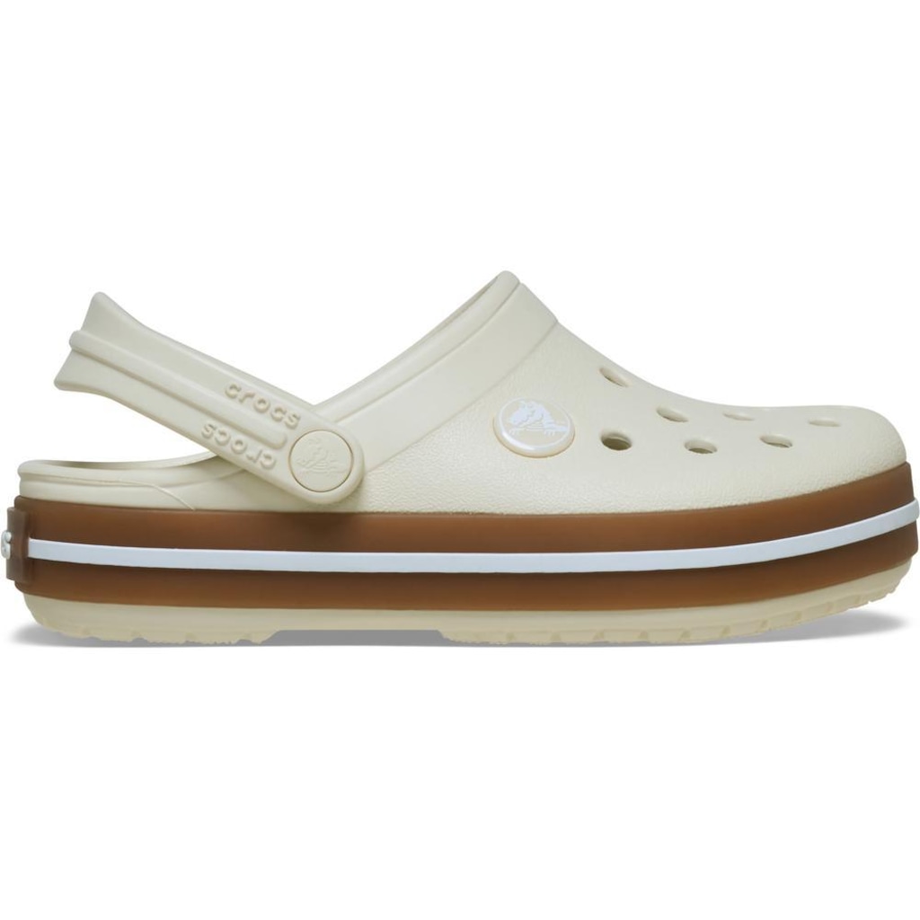 Sandália Crocs Crocband Gum Clog T Summit - Unissex