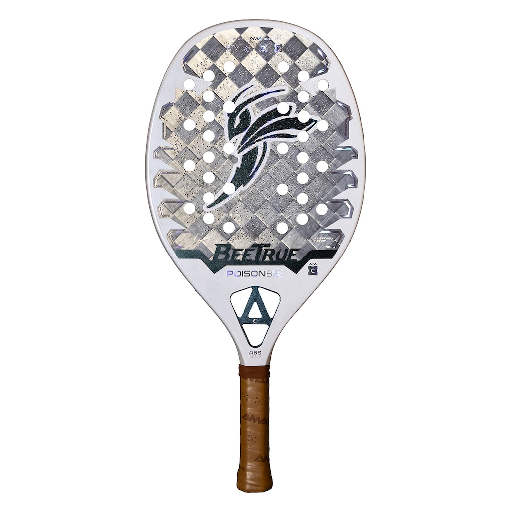 Raquete de Beach Tennis Ama Sport BeeTrue Poison Bee 18k 2026 - Gigio Cariani