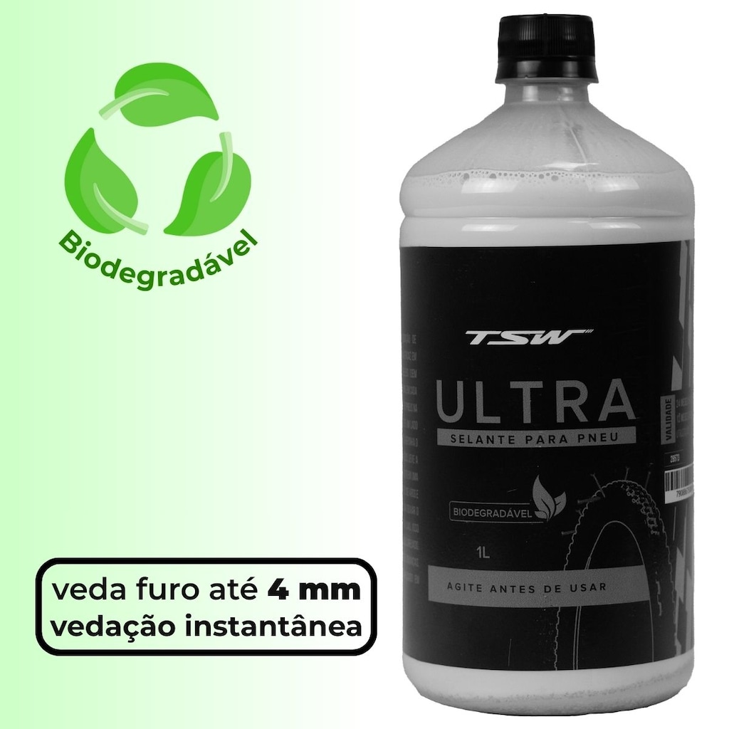 Imagem 2 do produto Selante para Pneu tubeless Bicicleta mtb Speed TSW Ultra - 1L