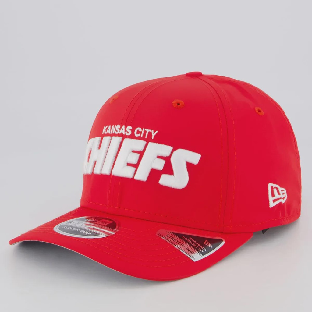 Boné Unissex New Era NFL Kansas City Chiefs 970ss Aba Curva