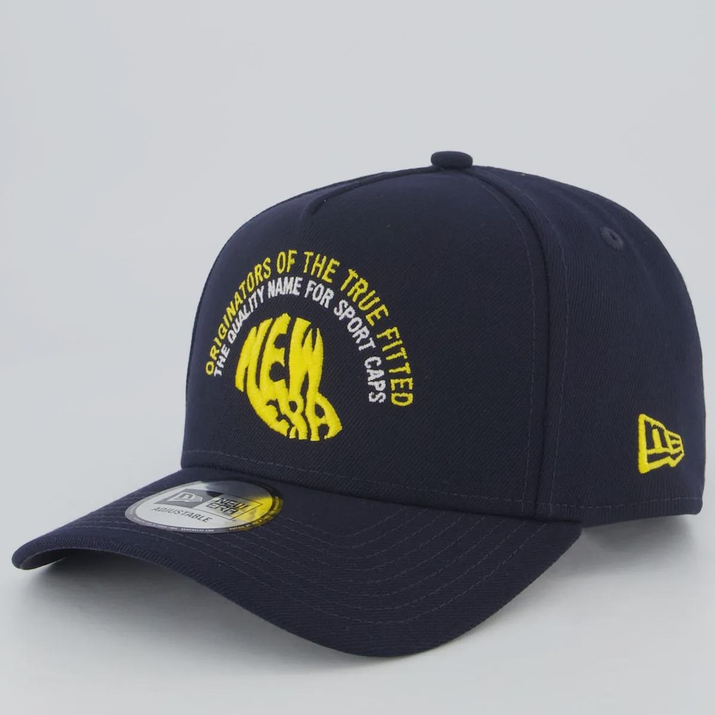 Boné Unissex New Era Branded Archive 940 Aba Curva