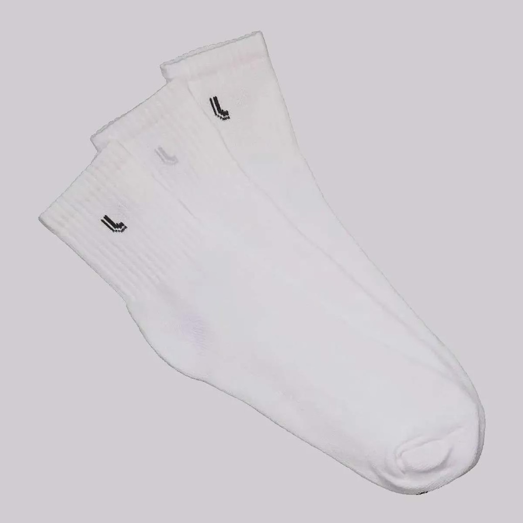 Kit 12 Pares de Meia Cano Médio Lupo Sport Walk Unissex