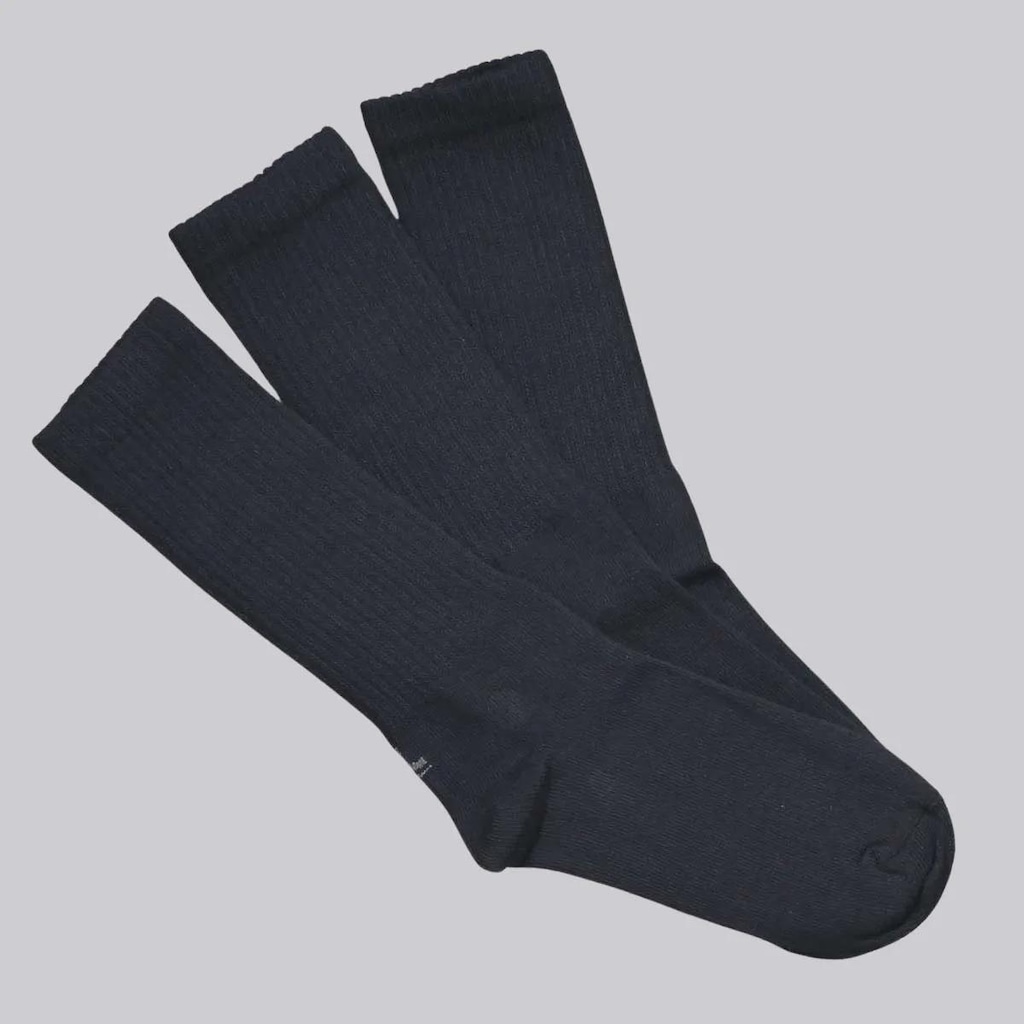 Kit 12 Pares de Meia Cano Alto Lupo Sport Walk Unissex