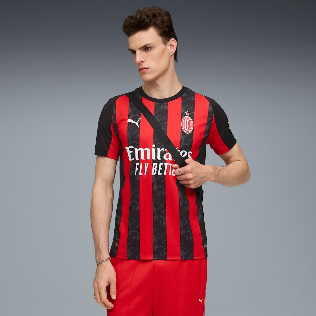 Camisa AC Milan I 25/26 Puma Torcedor Masculina