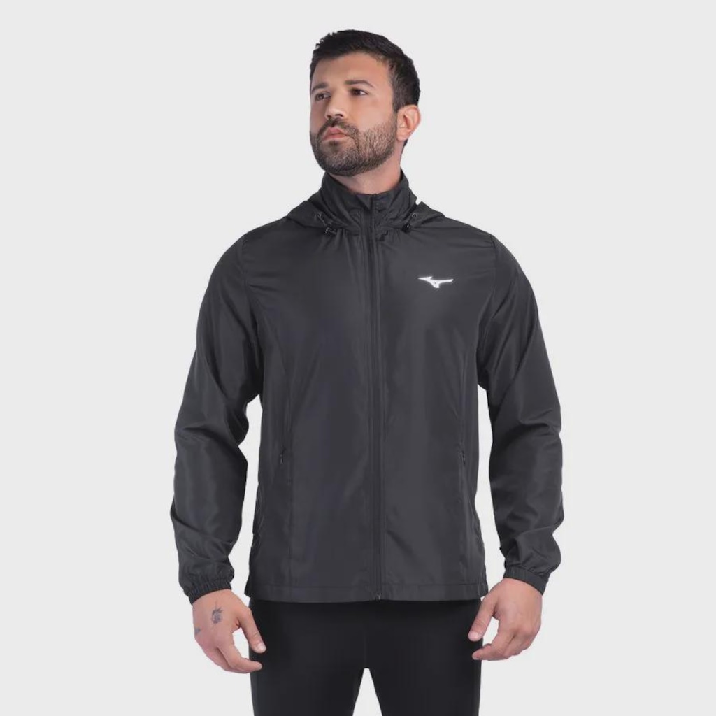 Jaqueta de Corrida Focus New Masculina - Mizuno - Masculino
