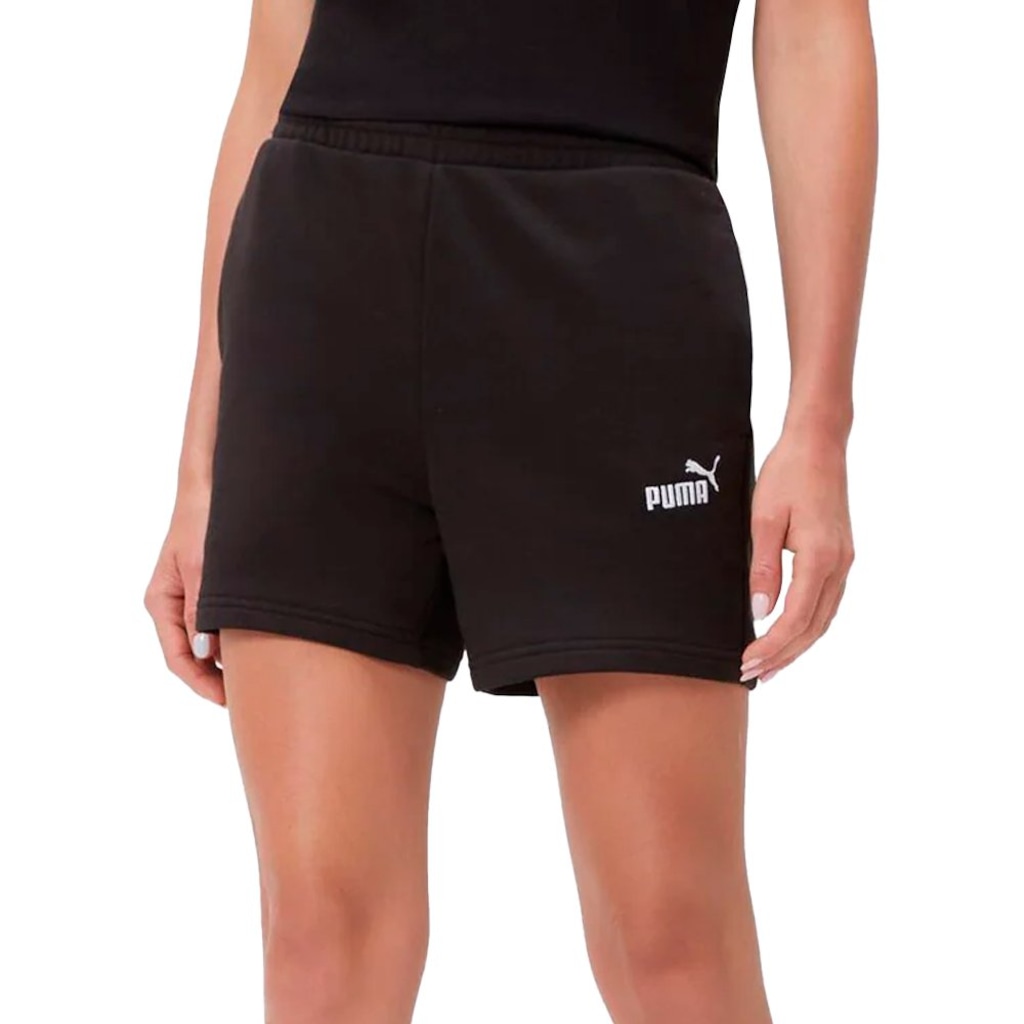 Shorts Puma Ess No. 1 Logo Feminino